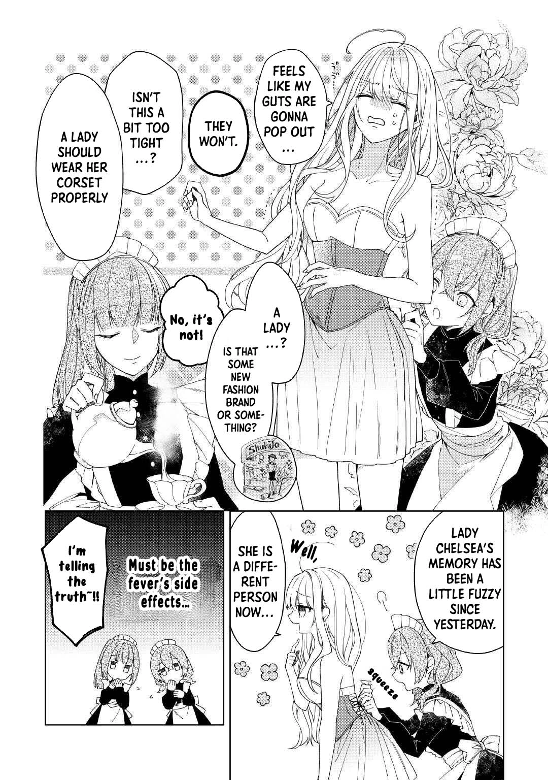 I Reincarnated as a Useless Noble Lady Chapter 2 Page 2